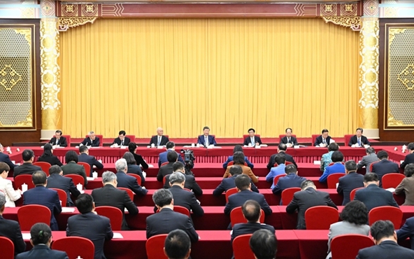 习近平看望全国政协委员